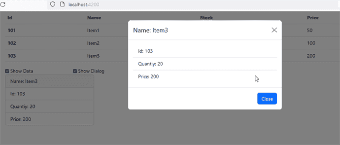 Angular ngFor directive example