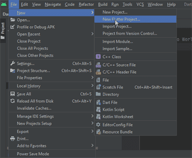Dart in Android Studio